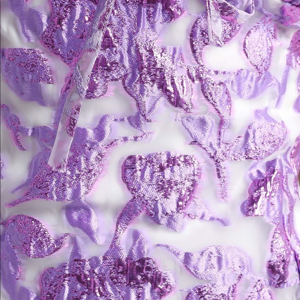 Purple floral dress - Picture 5 of 8